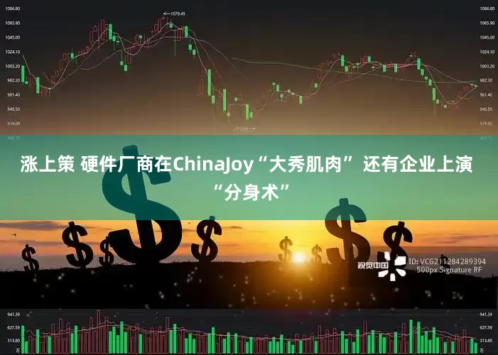 涨上策 硬件厂商在ChinaJoy“大秀肌肉” 还有企业上演 “分身术”